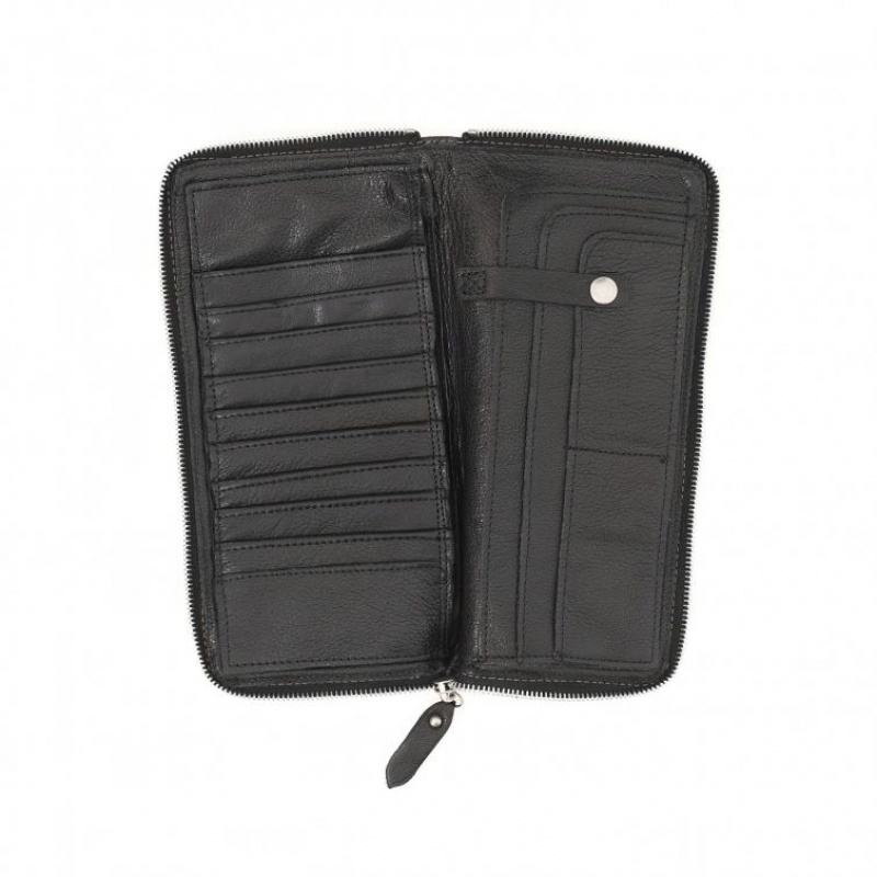 Black A.S.98 Clark Unisex Wallets | IL-GPUQ86105