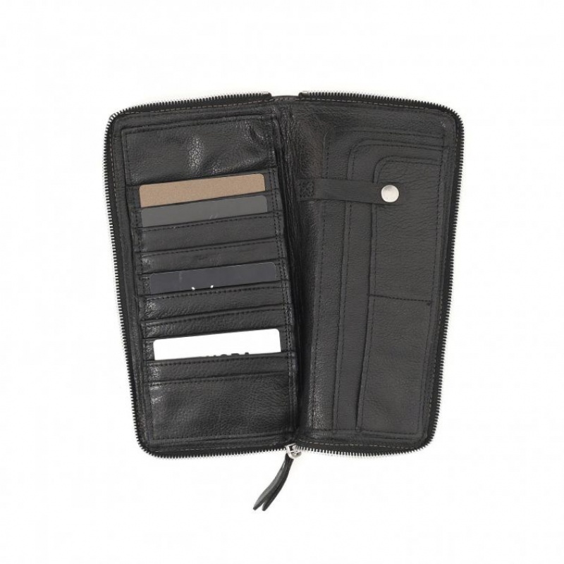 Black A.S.98 Clark Unisex Wallets | IL-GPUQ86105