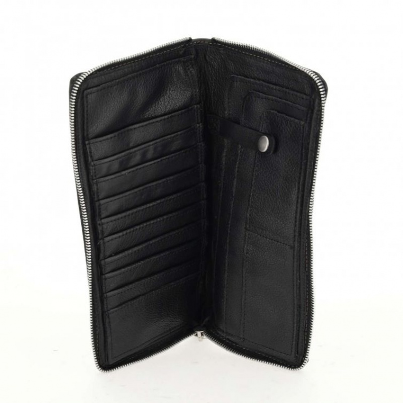 Black A.S.98 Clark Unisex Wallets | IL-GPUQ86105