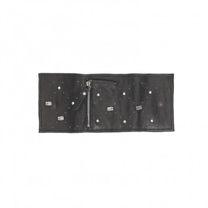 Black A.S.98 Coleman Unisex Wallets | IL-DKAH30684