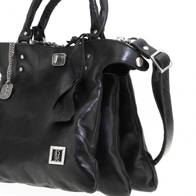 Black A.S.98 Crero Women's Bags | IL-GHSP13728