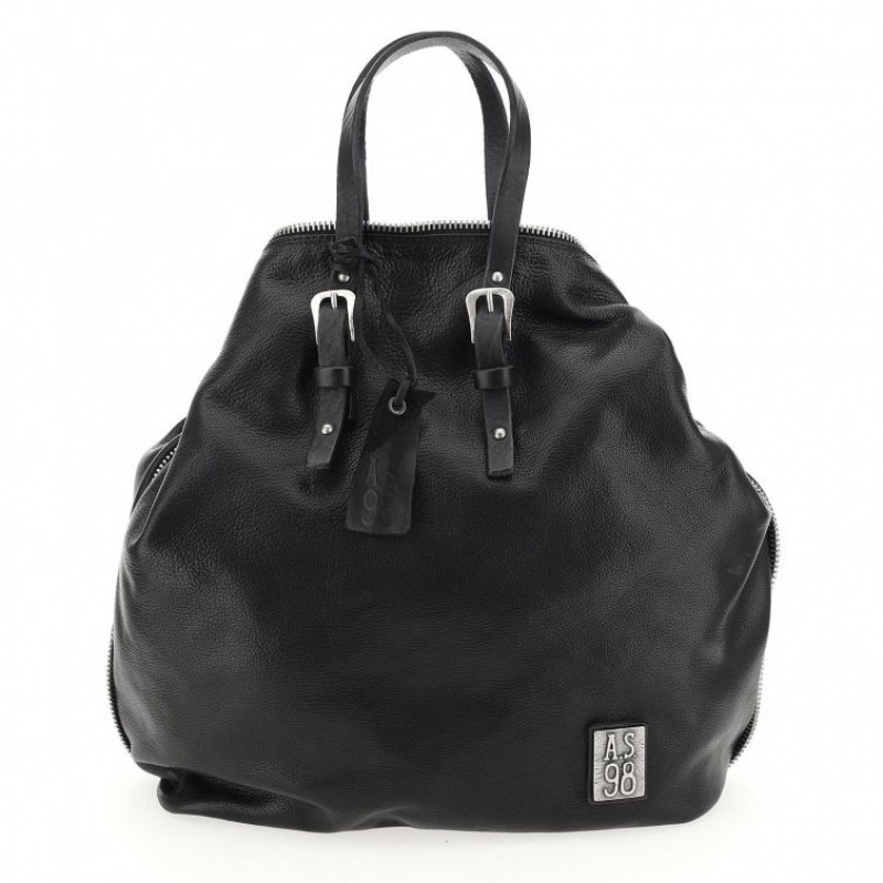 Black A.S.98 Deon Women\'s Bags | IL-JYUX65134