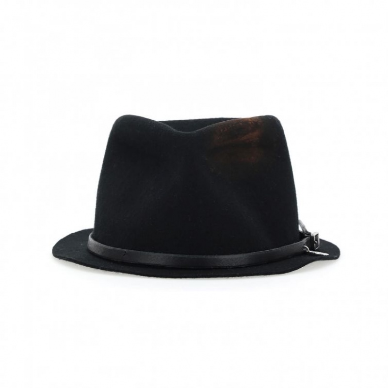 Black A.S.98 Dolly Men's hats | IL-XUOT67520