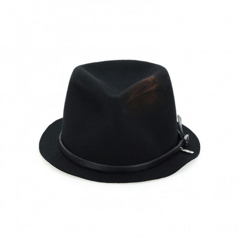 Black A.S.98 Dolly Men's hats | IL-XUOT67520