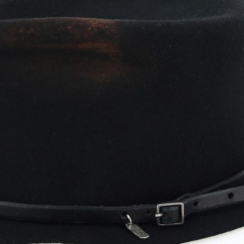 Black A.S.98 Dolly Men's hats | IL-XUOT67520