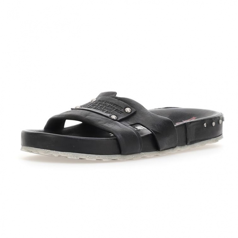 Black A.S.98 Erin Women's Sandals | IL-KNZL73081