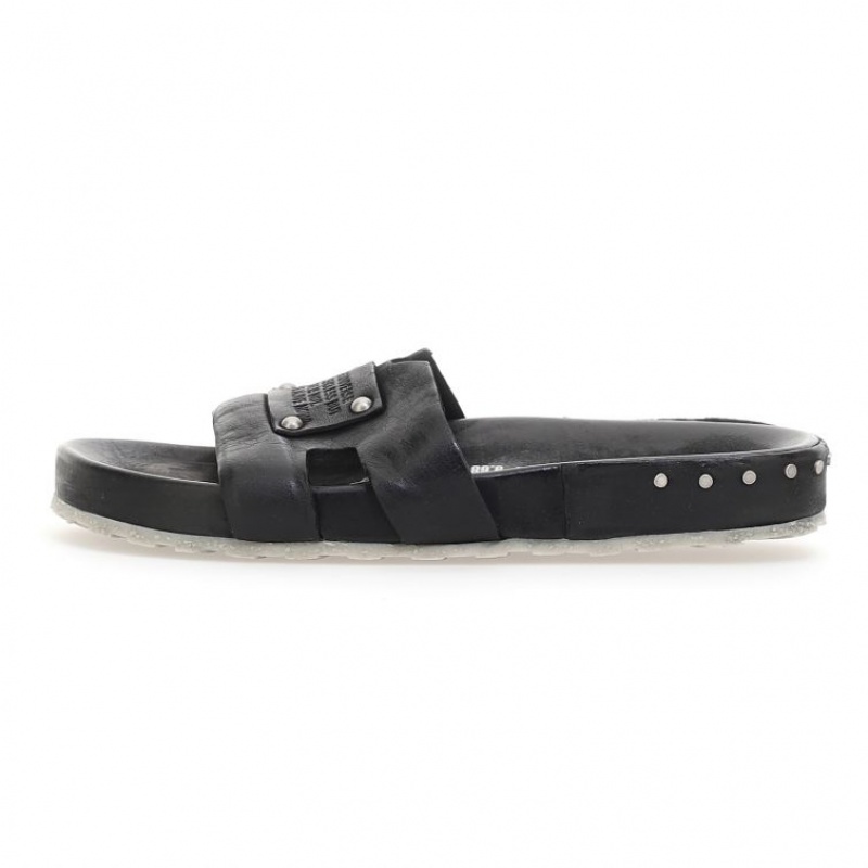 Black A.S.98 Erin Women's Sandals | IL-KNZL73081