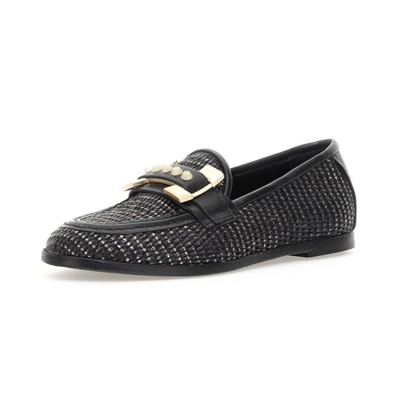 Black A.S.98 Janele Women's flat shoes | IL-OWUV46259