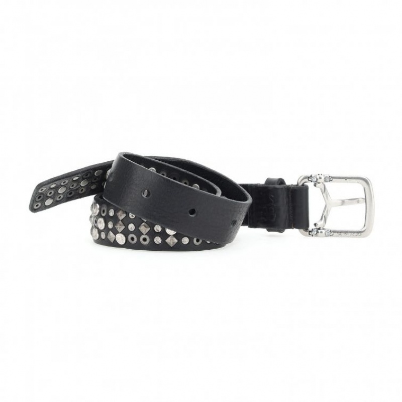 Black A.S.98 Joe Unisex Belts | IL-EWRF68523