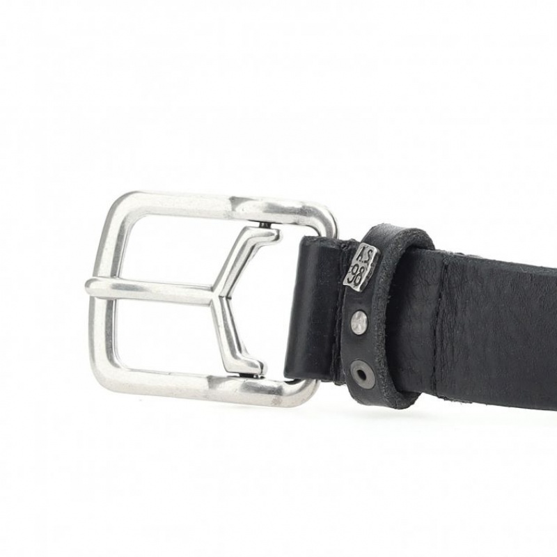 Black A.S.98 Joe Unisex Belts | IL-EWRF68523