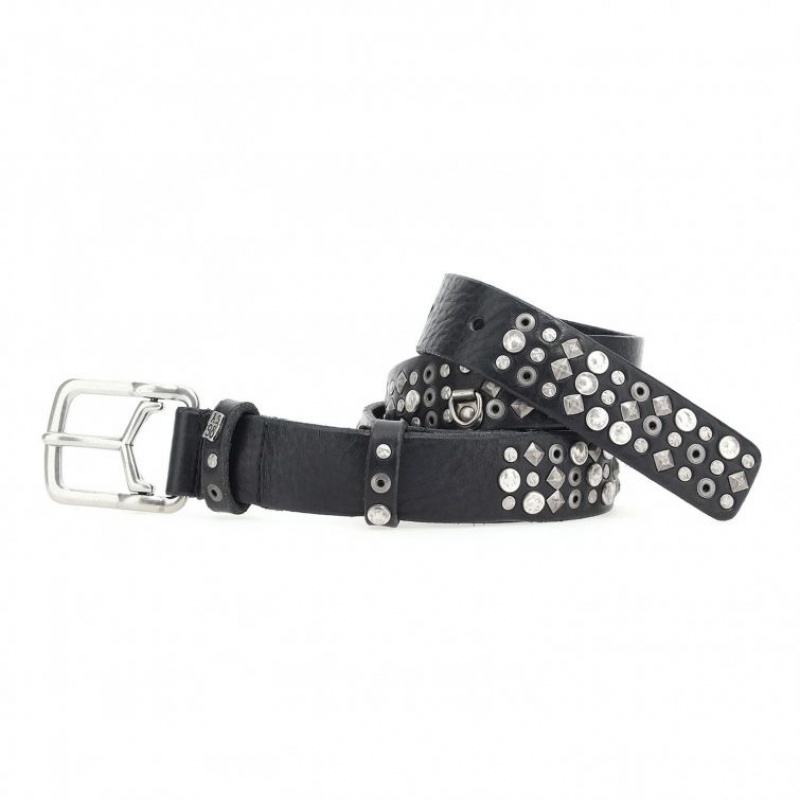 Black A.S.98 Joe Unisex Belts | IL-EWRF68523