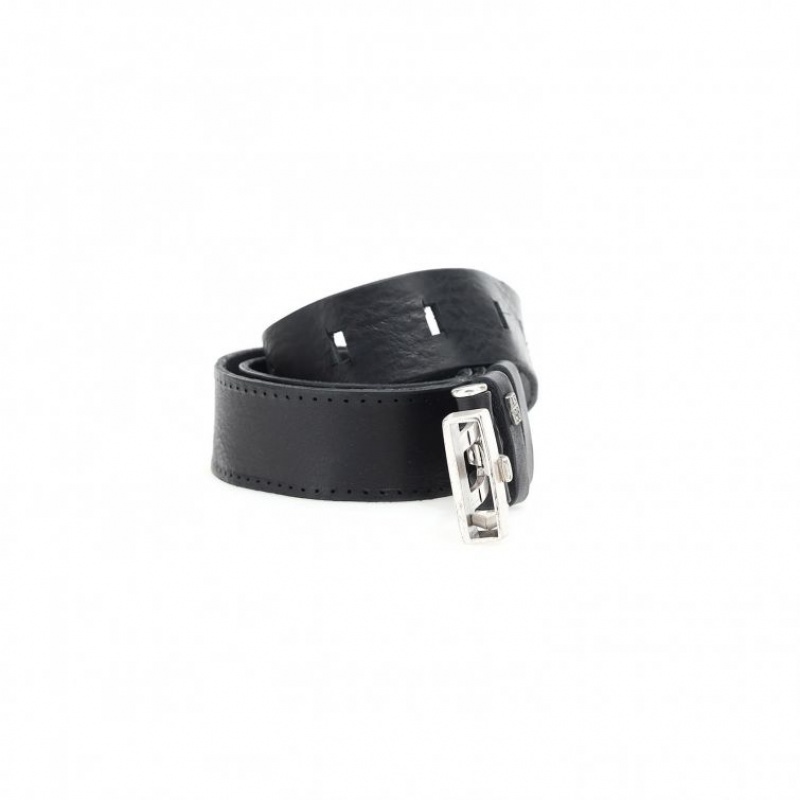 Black A.S.98 Kam Unisex Belts | IL-BAQM70682