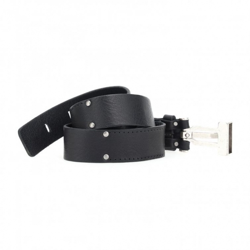 Black A.S.98 Kam Unisex Belts | IL-BAQM70682