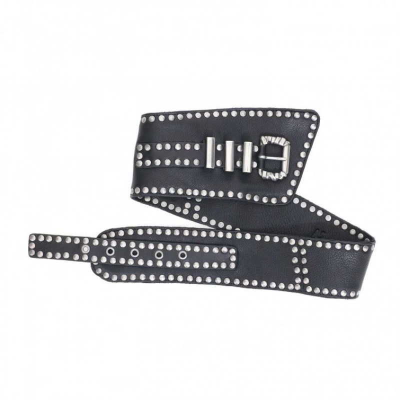 Black A.S.98 Kenith Unisex Belts | IL-WQNO81364