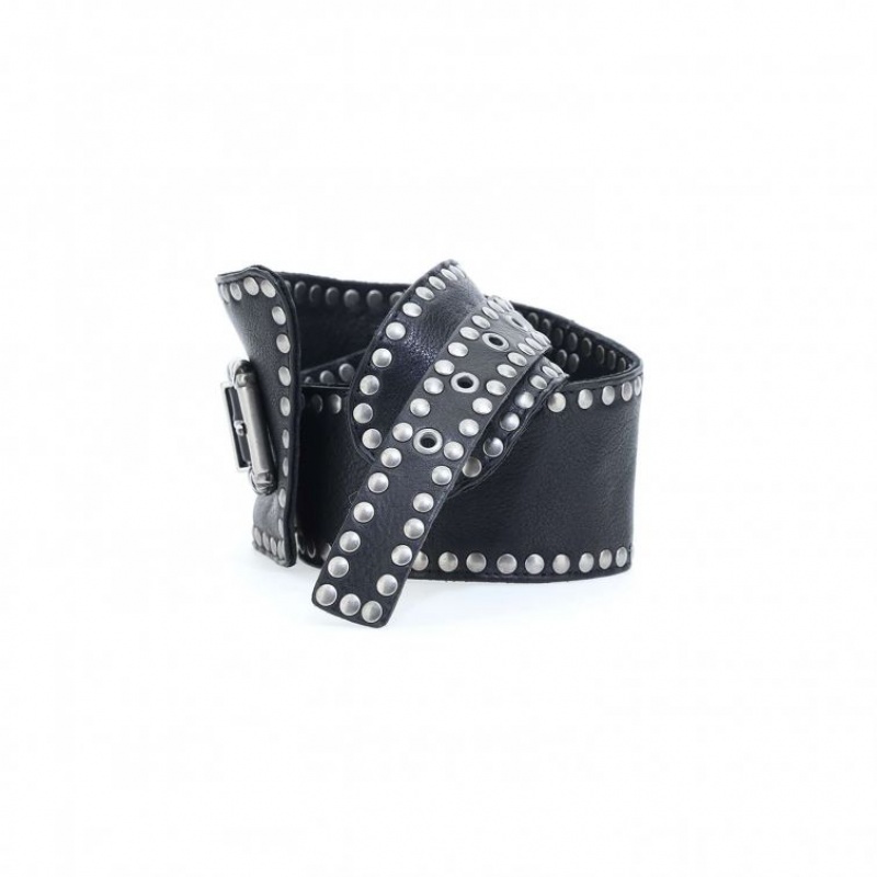 Black A.S.98 Kenith Unisex Belts | IL-WQNO81364