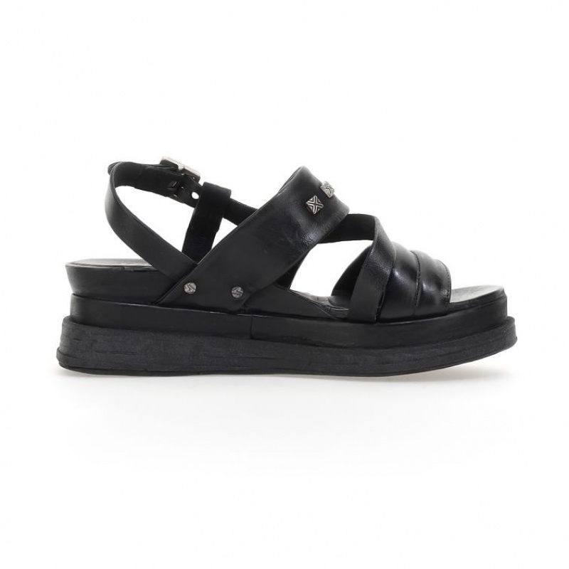 Black A.S.98 Lalla Women's Sandals | IL-ORUS19408