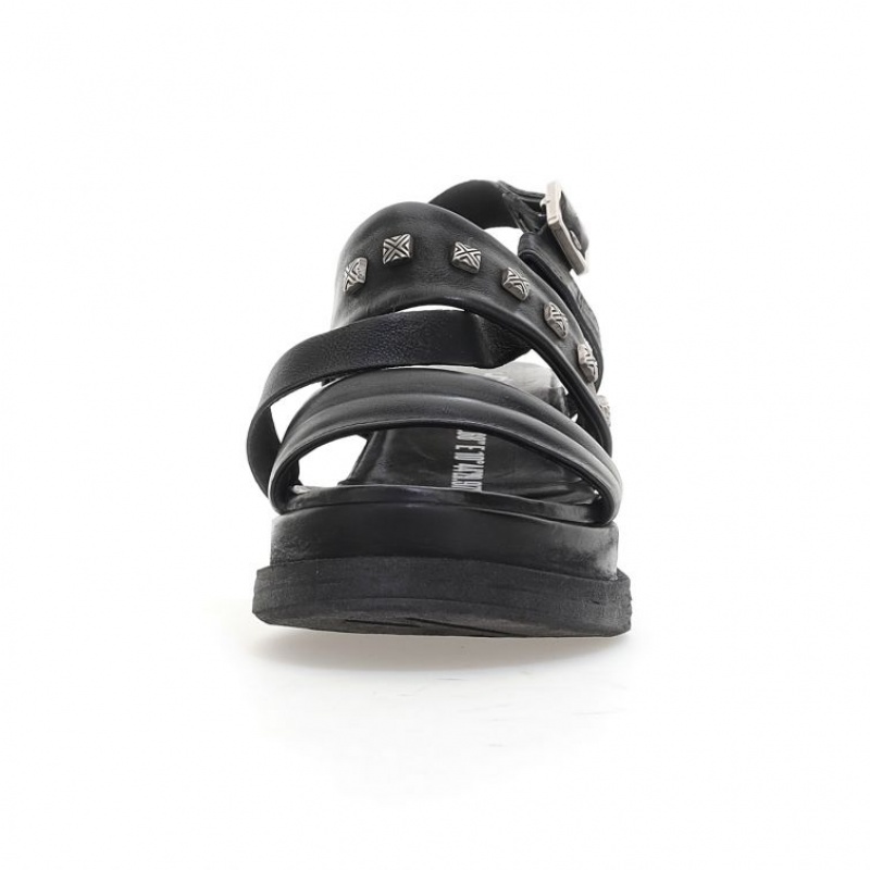 Black A.S.98 Lalla Women's Sandals | IL-ORUS19408