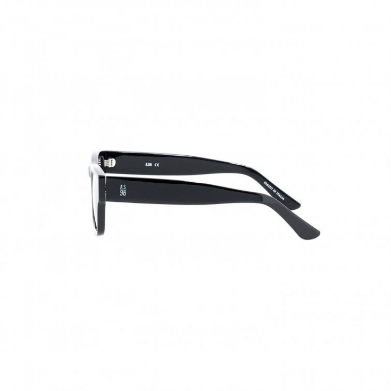 Black A.S.98 Lars Men's Sunglasses | IL-NRQV98351