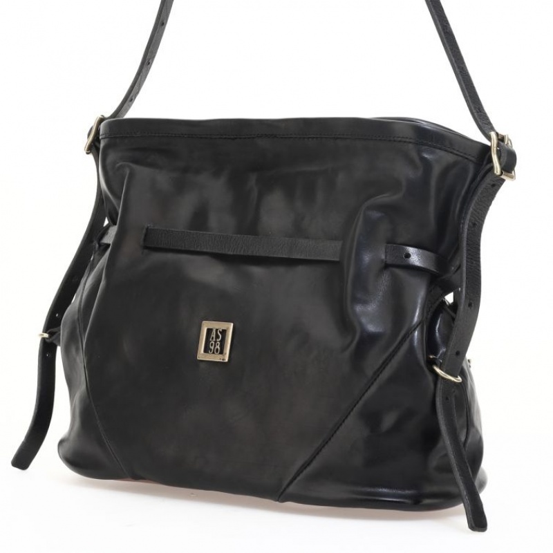 Black A.S.98 Lazise Women's Bags | IL-RQIO78159