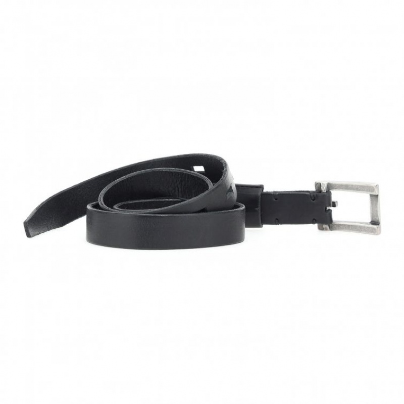 Black A.S.98 Lester Unisex Belts | IL-SUAI72965