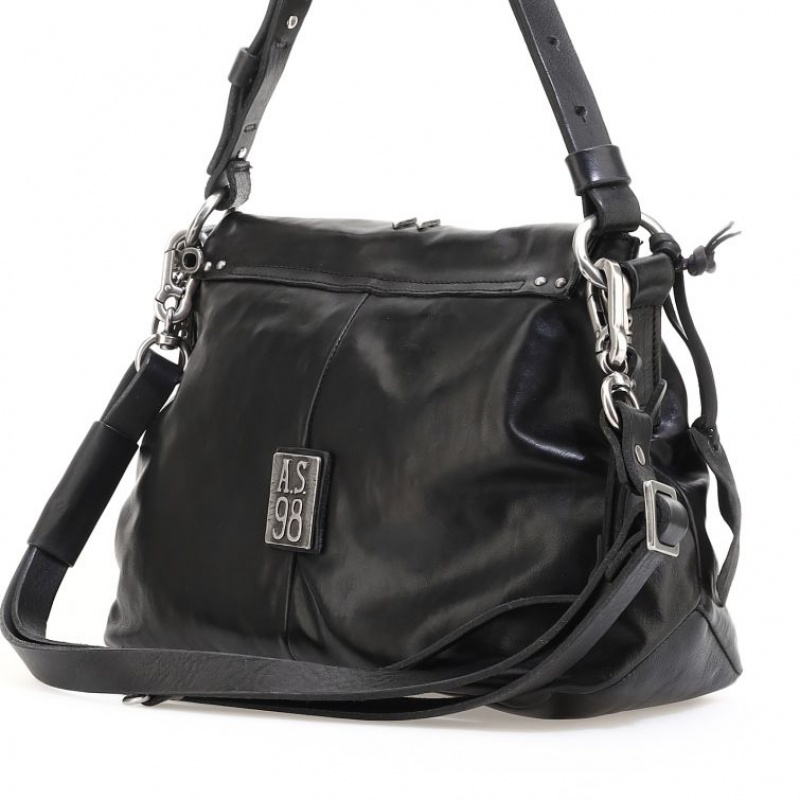 Black A.S.98 Lory Women's Bags | IL-LPEX03824