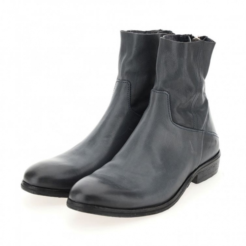 Black A.S.98 Mason Men's Ankle boots | IL-QRPM61834