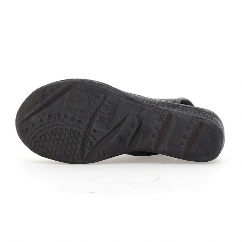 Black A.S.98 Nowell Women's Sandals | IL-STVG01853