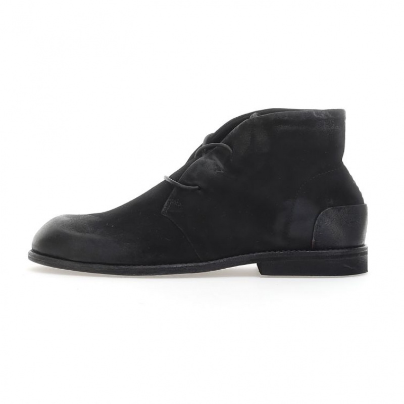 Black A.S.98 Oswin Men's Ankle boots | IL-GOKT58193