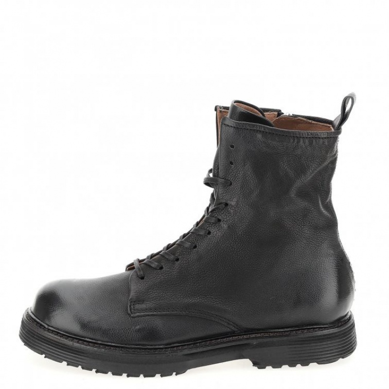 Black A.S.98 Repunk Men's Ankle boots | IL-MDQJ96120