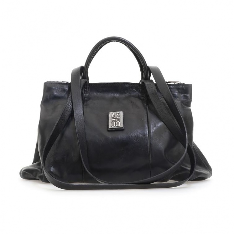 Black A.S.98 Riva Women's Bags | IL-EKSG96185