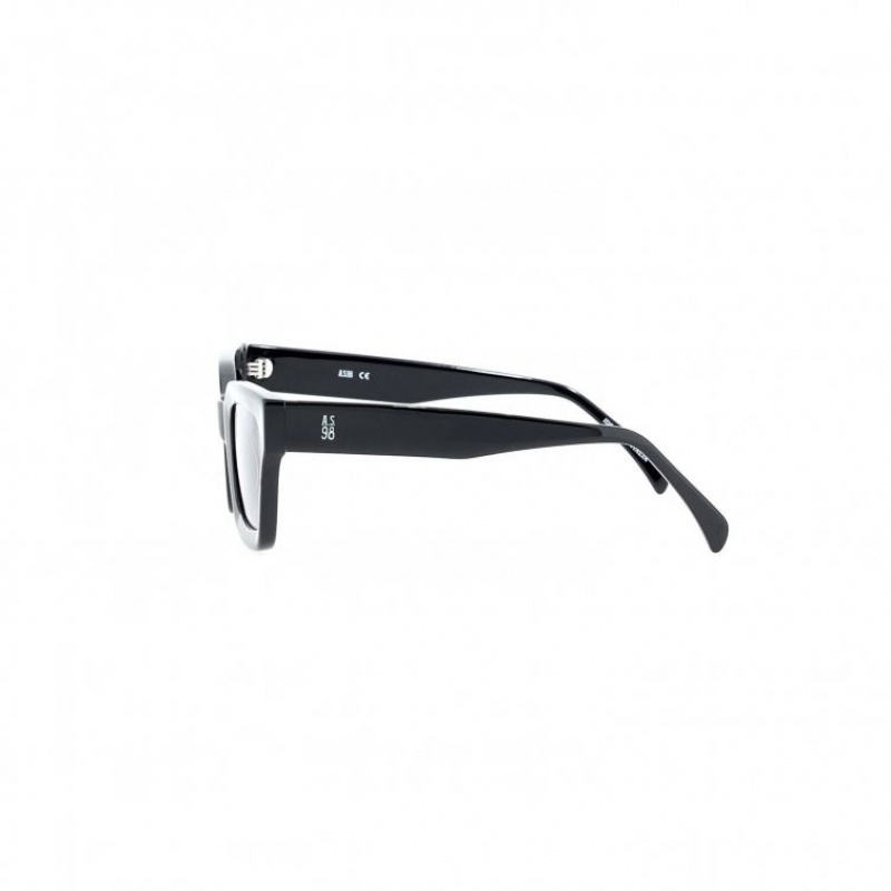 Black A.S.98 Ronnie Men's Sunglasses | IL-XRIN50972