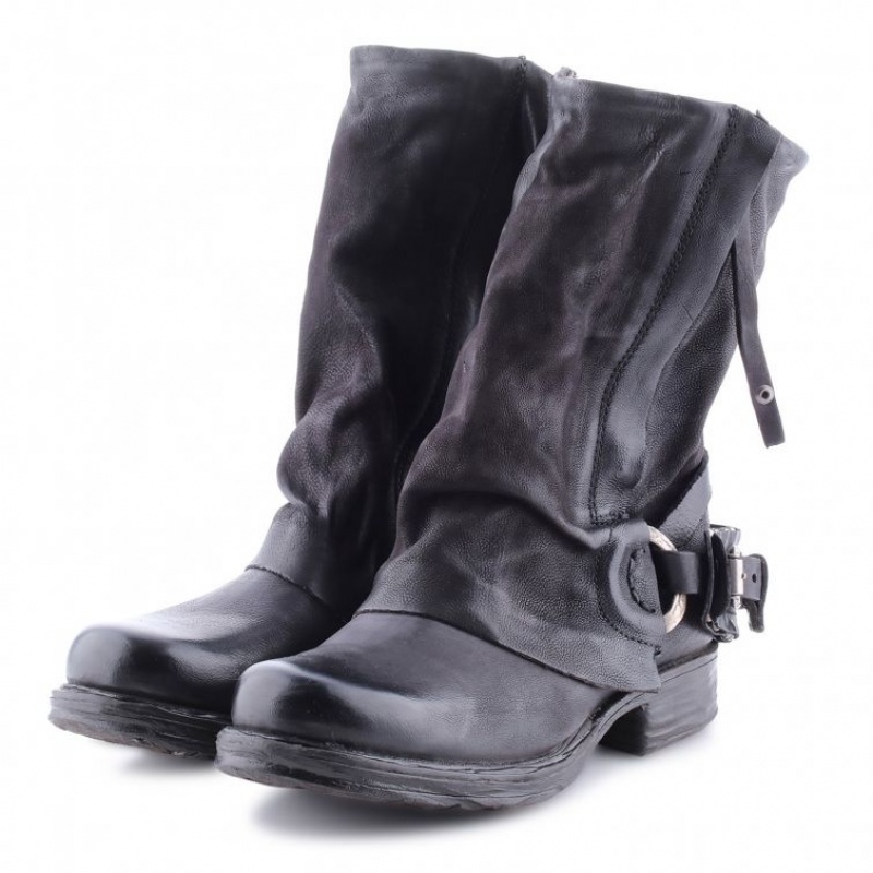 Black A.S.98 Saintec 259214 Women's Ankle boots | IL-BXEJ31875