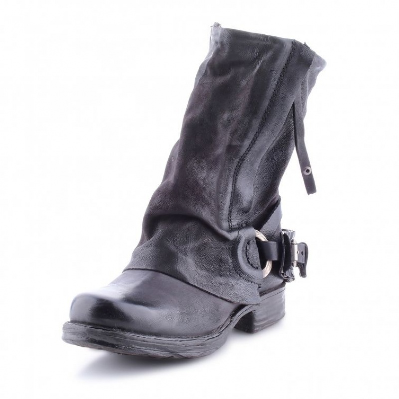 Black A.S.98 Saintec 259214 Women's Ankle boots | IL-BXEJ31875