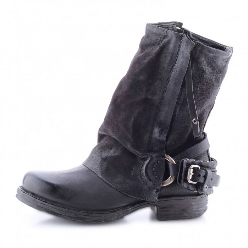 Black A.S.98 Saintec 259214 Women's Ankle boots | IL-BXEJ31875