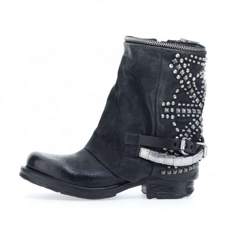 Black A.S.98 Saintec 259216 Women's Ankle boots | IL-UIHW60248