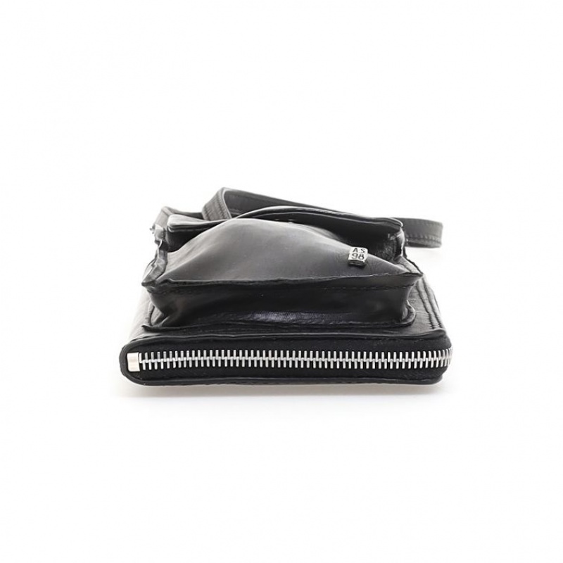 Black A.S.98 Sirene Unisex Wallets | IL-EAVG76284