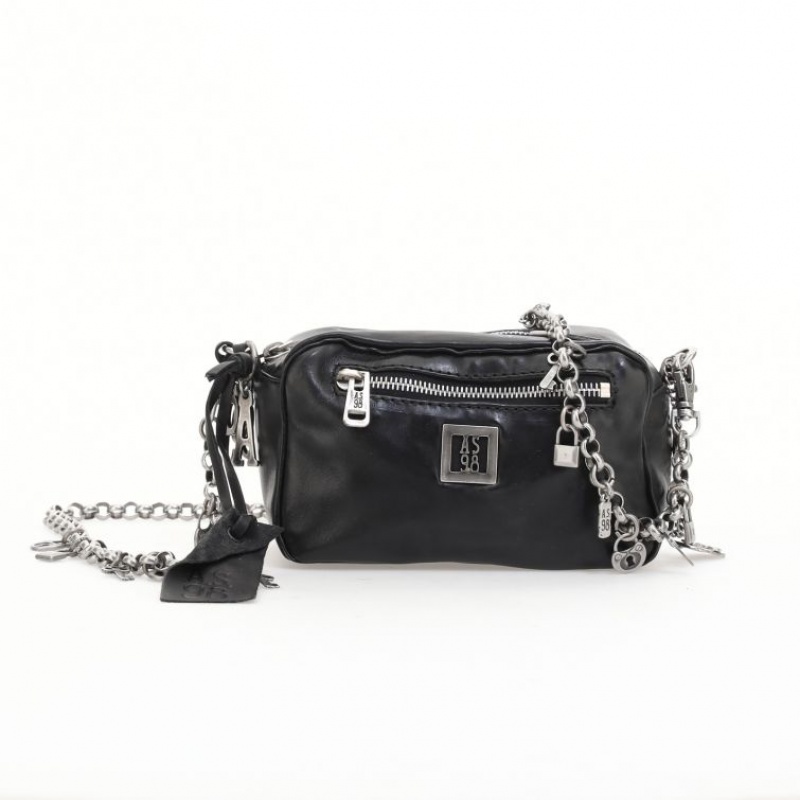 Black A.S.98 Soleil Women's Bags | IL-SEOA78654