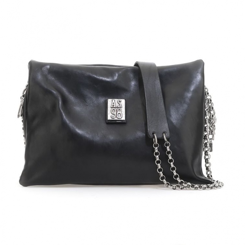 Black A.S.98 Tempesta Women's Bags | IL-ROGK48012