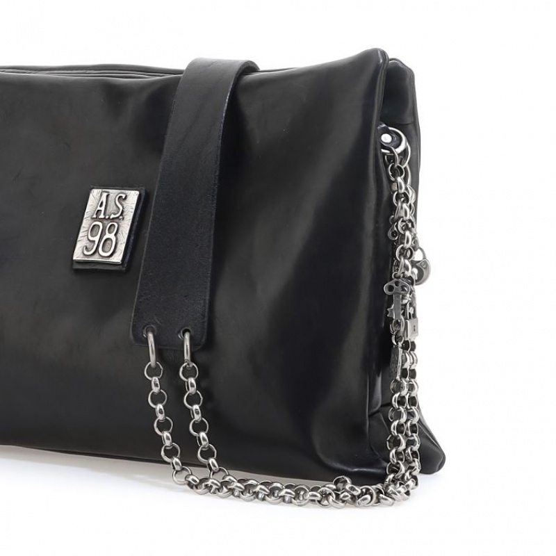 Black A.S.98 Tempesta Women's Bags | IL-ROGK48012