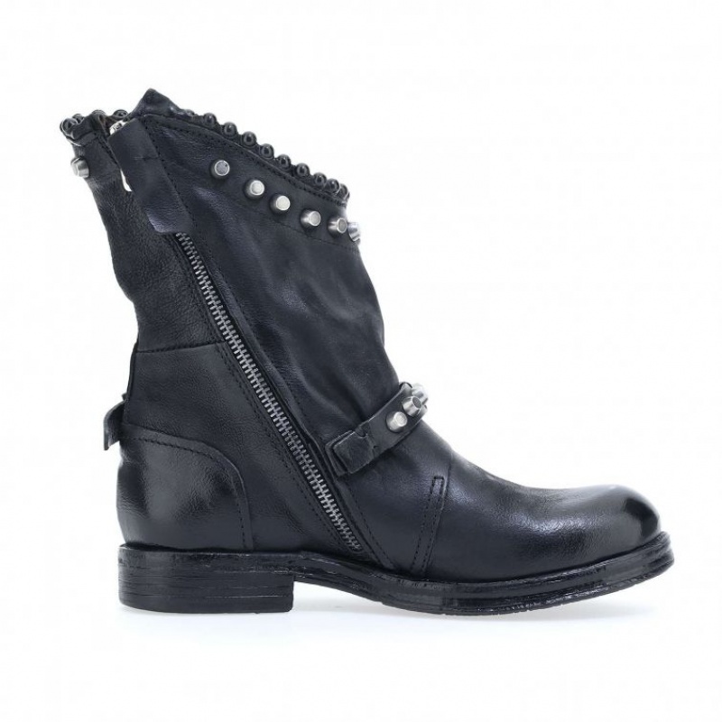 Black A.S.98 Verti 207239 Women's Ankle boots | IL-LZGS40136