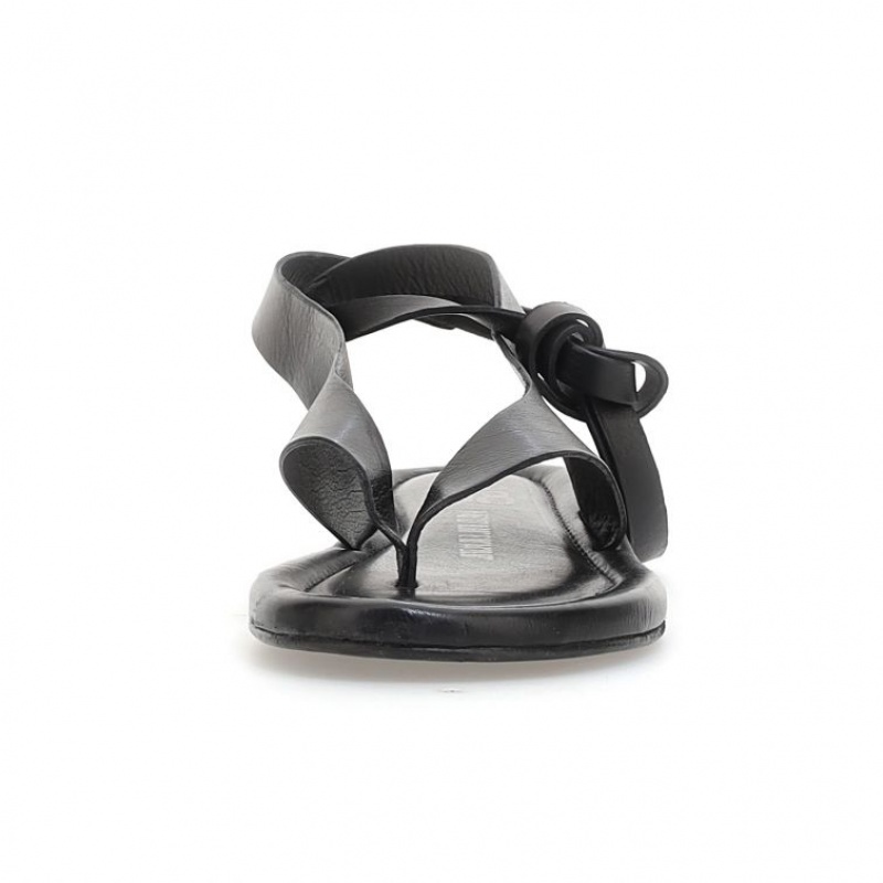 Black A.S.98 Yanci Women's Sandals | IL-VHBS24538