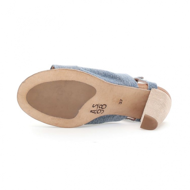 Blue A.S.98 Clarise Women's Sandals | IL-FGES03981