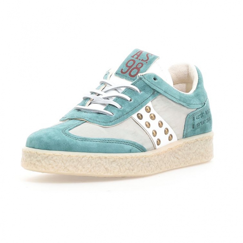 Blue A.S.98 Roxy Women's Sneakers | IL-OSME86204