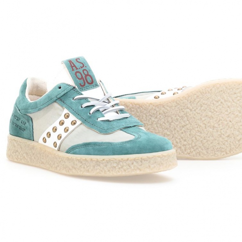 Blue A.S.98 Roxy Women's Sneakers | IL-OSME86204