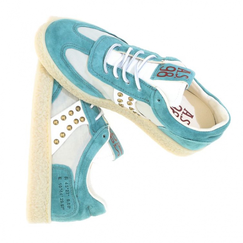 Blue A.S.98 Roxy Women's Sneakers | IL-OSME86204