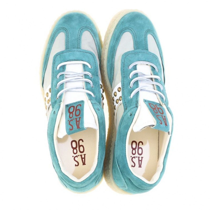 Blue A.S.98 Roxy Women's Sneakers | IL-OSME86204