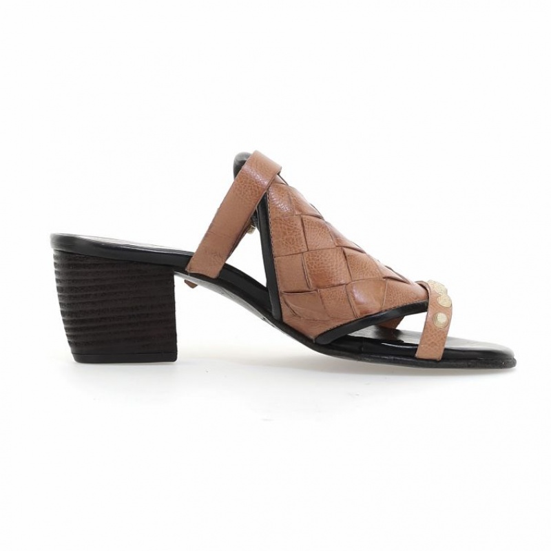 Brown A.S.98 Auggie Women's Sandals | IL-LTQE42018