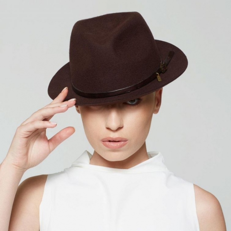 Brown A.S.98 Claire Women\'s hats | IL-IJTC49352