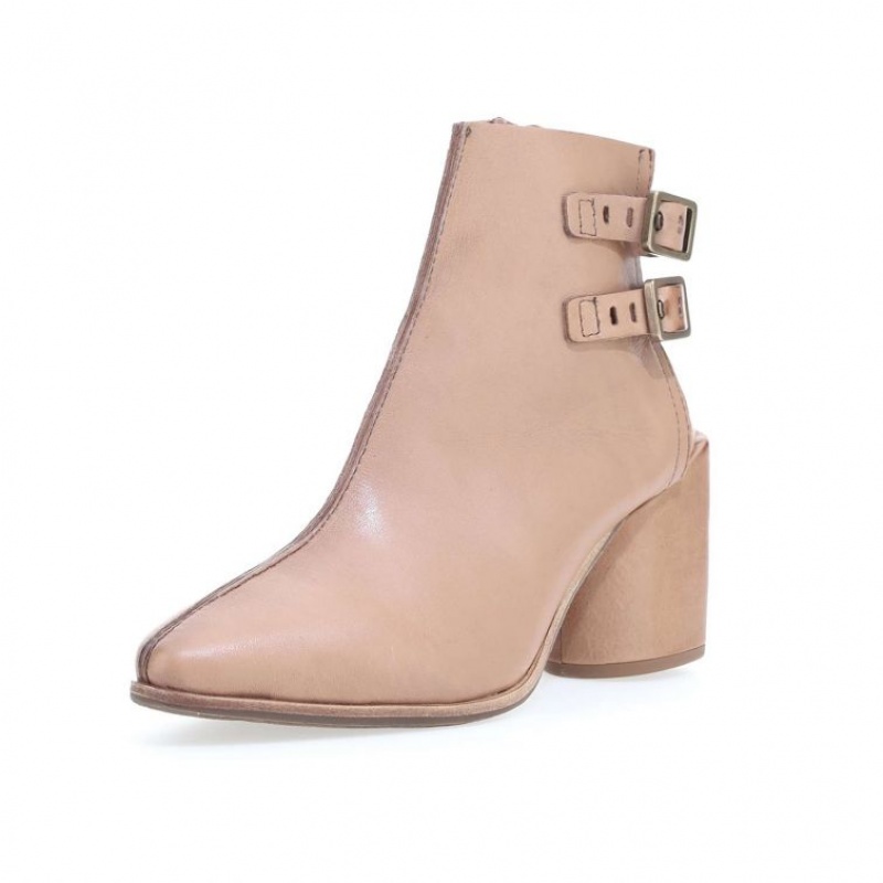 Brown A.S.98 Elmer Women's Ankle boots | IL-DORF69184