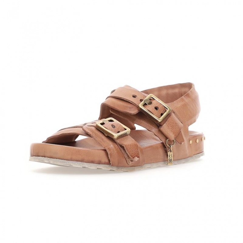 Brown A.S.98 Evelyn Women's Sandals | IL-AJBP46035